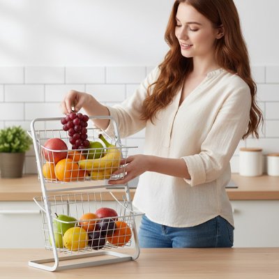 Corbeille a fruits idéal pour garder vos fruits et légumes