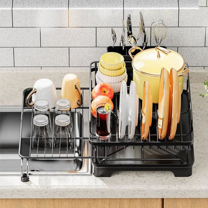 Egouttoir vaisselle parfait pour optimiser  l'espace dans votre cuisine