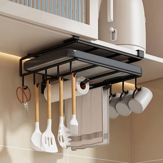 Étagère cuisine offre un espace de rangement optimisé